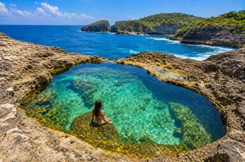 Kelingking Beach viewpoint on the west coast of Nusa Penida — photo 3